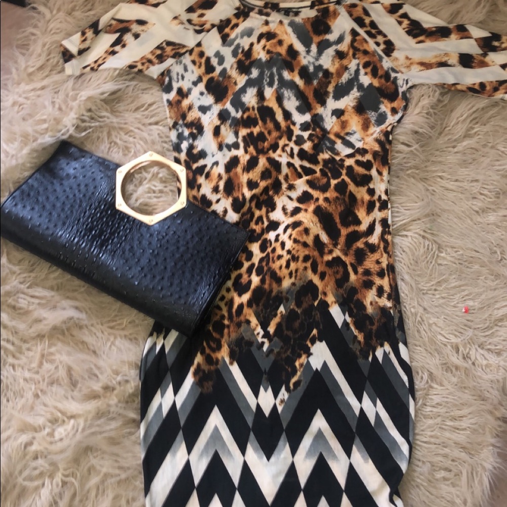 Printed dress